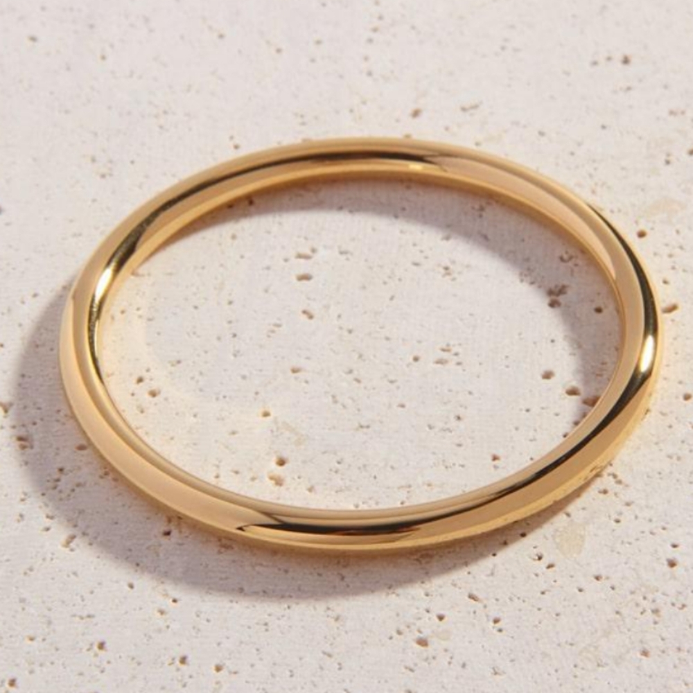 Cali Tiger 18k gold plated Pablo cuff bangle